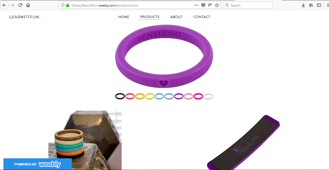 screenshot showing e-solutionz web design